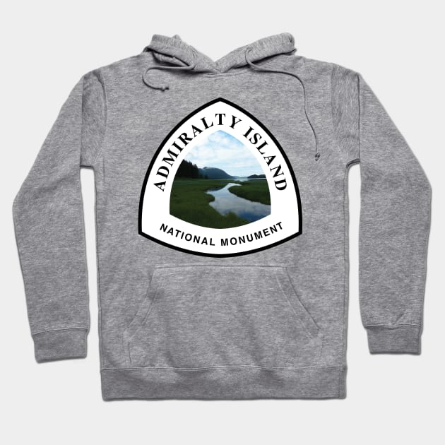 Admiralty Island National Monument trail marker Hoodie by nylebuss